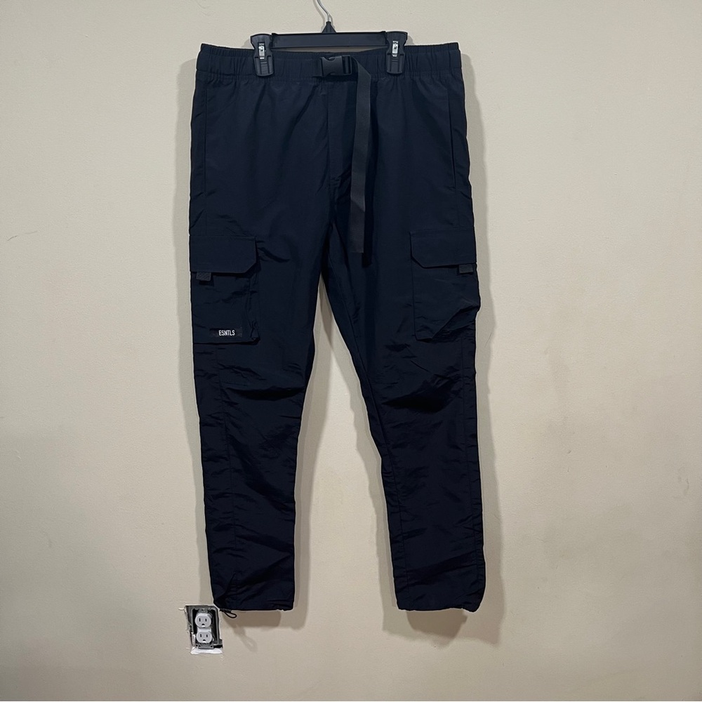 ESNTLS Cargo Pants Slim Fit M Blue EUC